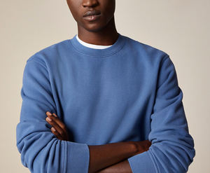 Sudadera de invierno informal extragrande con media cremallera, hecha a medida, al por mayor, de alta calidad, 100% algodón para hombre - Product Image 6