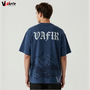 Camisetas de Cuello en V para Hombre, de la Mejor Calidad, Directo de Fábrica, Estampadas, Transpirables, 100% Algodón Jersey, Secado Rápido, Ecológicas, Tallas Grandes - Product Image 1