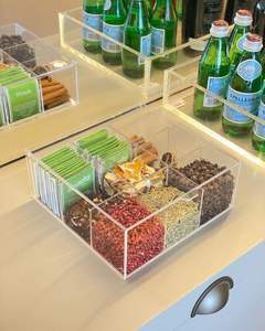 Plateau de service en acrylique de qualité supérieure, design léger et écologique, décoration moderne pour la maison indienne, idéal pour Diwali – Vente chaude - Product Image 4