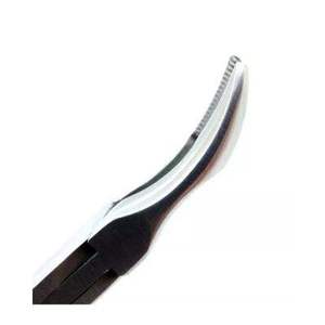 Pince à plier les fils orthodontiques chirurgicaux de haute qualité, 14 cm, courbée, type Howe, avec pointe dentée, à commande manuelle - Product Image 3