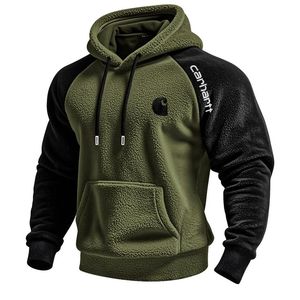 Sudaderas con capucha de mezcla de algodón Premium para hombre, básicas perfectas para cada temporada para el clima de otoño - Product Image 1