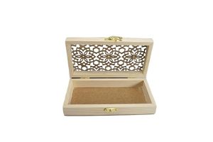 Caja de Regalo de Bambú de Alta Calidad para Regalos y Almacenamiento |   Caja Multiusos para Joyas con Opción de Logotipo Personalizado (8x4x2 Pulgadas) - Product Image 2
