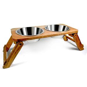 Nuevo Plato Ecológico para Mascotas con Diseño Sólido, Plato Duradero de Acero Inoxidable para Perros, para Comida y Agua - Product Image 1