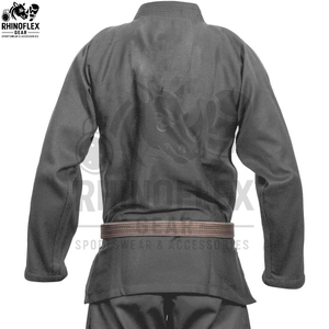 Uniforme de Jiu Jitsu de Alta Calidad con Logotipo Personalizado, Nuevo Diseño de Moda, Algodón Casual Transpirable, Colores Sólidos, Ligero y de Secado Rápido - Product Image 2