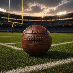 Genuine Leather Vintage Football Hand <b>Stitched</b> Retro Soccer Ball Antique Sports <b>Gift</b> Custom Logo Wholesale price in low rate - Product Image 3
