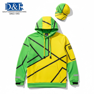 Conjunto de Sudadera con Capucha Deportiva Transpirable de Spandex/Algodón, Top Ventas, Fabricante de Malasia, Proveedor OEM, Moda Diaria, Otoño, Casual - Product Image 2