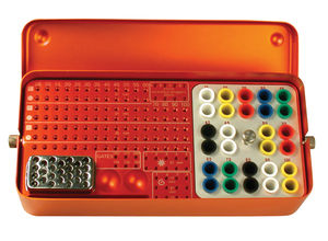 Boîte endodontique dentaire en acier inoxydable de qualité supérieure, équipement de clinique dentaire, matériel manuel léger et durable - Product Image 3