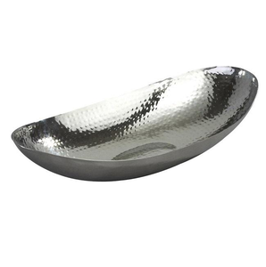 Handmade Round Metal Serving Platter Food Tray Serving Dining Table <b>Decorative</b> Platter - Product Image 4
