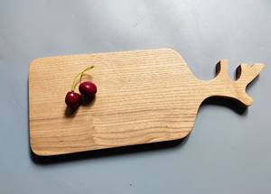 Bloc à découper en corne de cerf en bois rustique Planche à découper en bois biologique naturel Plateau de service du Vietnam - Product Image 2