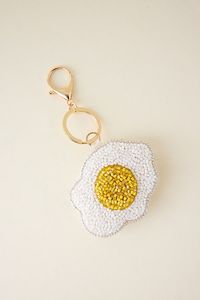 Colgante o llavero de flor de lirio tigre rosa con cuentas, bordado con cuentas de semillas, para bolso o cartera, para ella - Product Image 3