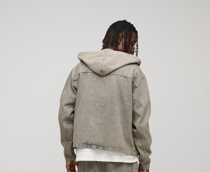 Vestes en jean tendance et très vendues pour hommes, dernier design, prix bas et bonne qualité, services OEM - Product Image 5