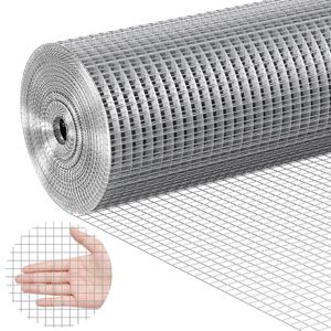 Rete Metallica Zincata a Caldo per Polli, 1/2 Pollice, 48 Pollici x 100 Piedi, Calibro 19, Diametro 1mm, Rete Metallica 8mm, 100% Riciclabile - Product Image 5