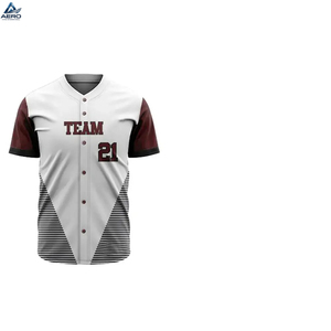 Uniforme de Béisbol de Último Diseño, Nuevo Estilo, Calidad Premium, Color Sólido, para Venta en Línea, Profesional - Product Image 2