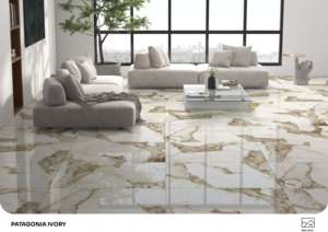 Carreaux de porcelaine ultra brillants de qualité supérieure, format 600x1200, grands carreaux pour la décoration intérieure de luxe - Product Image 2