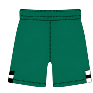Green <b>Black</b> <b>Rugby</b> Jersey <b>Shorts</b> Set <b>Short</b> Sleeve Crew Neck Striped Team Uniform Custom Breathable Training Performance Athletic - Product Image 6