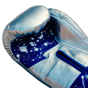 Nouveauté : Gants de boxe Fly en cuir véritable de qualité supérieure, vente en gros, avec sangle, pour entraînement professionnel de kickboxing et de boxe. - Product Image 3