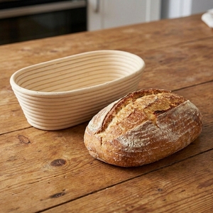 Rattan Banneton Linen Handmade Sourdough Proofing Basket with Natural Liner for Bakery Wholesale OEM Manufacturer Vietnam - Product Image 6