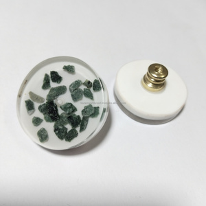 Half N Half Terrazzo Multi-Functional Resin Cabinet Knobs Wall Hooks Unique Modern Design for Dresser <b>Wardrobes</b> Doors <b>Rustic</b> - Product Image 5
