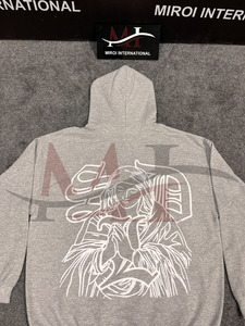 Sudaderas con capucha SDL para hombre, estilo urbano, con lavado ácido, estampadas, oversize, de diseñador, tipo jersey, de tejido grueso y con pedrería. - Product Image 5
