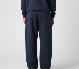 Pantalon de jogging ample pour homme, style nouveau, mi-lourd, en laine et lin/coton, coupe droite, imprimé, décontracté, respirant, écologique, séchage rapide, sport - Product Image 4