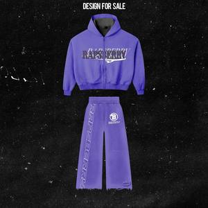 Conjunto de Sudadera con Capucha y Pantalones para Mujer, Estampado por Sublimación, Ropa Urbana, Manga Larga, Tejido de Poliéster, Moda Otoñal - Product Image 5