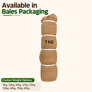 Natural Jute <b>Hessian</b> <b>Fabric</b> for Construction and Concrete Curing Pillars Wrapping Used in GCC and UAE - Product Image 6