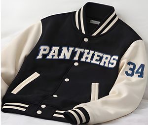 Fabricant professionnel de vestes varsity en molleton de coton 350 GSM, vestes personnalisées pour écoles, universités, équipes, commandes en gros - Product Image 2