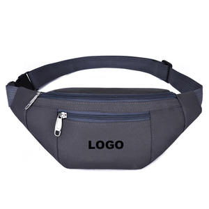 Durable Red Fanny Pack for Men Waterproof Waist Bag with <b>Adjustable</b> <b>Strap</b> and Triple Zipper Compartments - Product Image 6