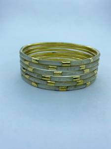 <b>Boho</b> Ethnic Handmade Brass and Resin Bangles Women's Party Jewelry Manufacturer & Supplier - Product Image 4
