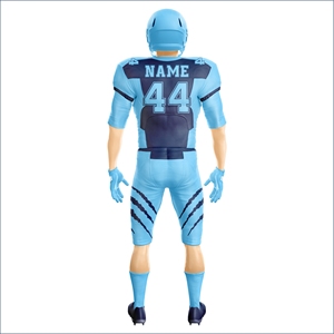 Adult American Football Uniform Custom Printed Sublimation Gridiron Jersey Pants Set Half Team Name Bulk Teamwear Sportswear - Product Image 3