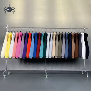 Sudadera con Capucha Personalizada de Marca, 100% Algodón Grueso, con Pedrería, Estilo Urbano Informal, Ropa Deportiva para Hombre - Product Image 5