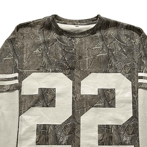 เสื้อยืดลายพรางแขนยาว300G เสื้อเจอร์ซีย์ผ้าฝ้าย100% สองชั้นลายกราฟิกตามสั่งเป็นมิตรกับสิ่งแวดล้อม - Product Image 3