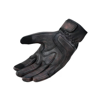 Guantes Profesionales de Carreras con Dedos Completos, Antideslizantes, con Pantalla Táctil, de Cuero, para Deportes Casuales, Fiestas y Motociclismo