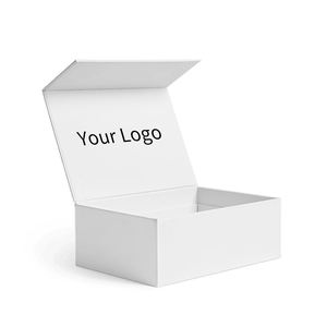 Custom Logo <b>Magnetic</b> Recyclable Skincare <b>Gift</b> <b>Box</b> with Matt Lamination & Embossing for Essential Oils and Cosmetics - Product Image 1