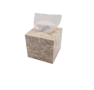 Black Coated Metal Wooden Top Napkin <b>Tissue</b> Box For Hotel <b>Wedding</b> Table Top Decorative Use <b>Tissue</b> Dispenser Napkin Holding Box - Product Image 2