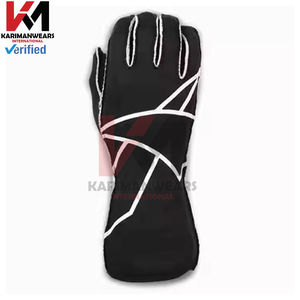 Factory Direct Karting Gloves Custom Sublimation <b>Print</b> Professional Go-Kart Racing Gear Anti-Slip Palm Protective Gloves - Product Image 2