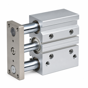 Nuevo Cilindro Neumático de Varilla Guía para Actuador Lineal, Equipo de Automatización, Marca 3D Techno, Origen Gujarat - Product Image 4