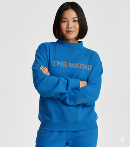 Sweat-shirt réversible surdimensionné pour femme, col montant, en polyester/coton, séchage rapide, écologique, haute qualité, avec logo personnalisé OEM - Product Image 5