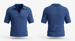 Camiseta Polo de Punto Elegante y Cómoda a Precio Económico al por Mayor, Personalizable, de Manga Corta, con Cuello en V, para Uso Casual o Formal - Product Image 2