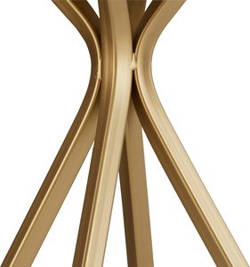Luxury Gold Finish Table Desk <b>Lamp</b> 18 Inches with Linen Shade Soft <b>Warm</b> Lighting Bedside Nightstand <b>Lamp</b> for Home Decor Bedroom - Product Image 4