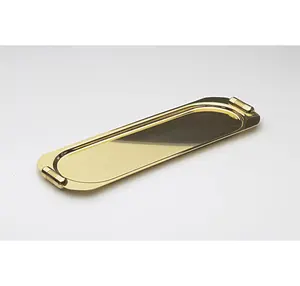 Bandeja Metálica de Lujo de Alta Gama para Interiores, Tendencia Mundial, Decoración de Bandeja Metálica Hecha a Mano, Segura, Zaid Export - Product Image 1