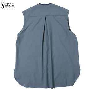 Professionnel personnalisé fermeture à glissière laine barbier vestes pour hommes respirant coupe de cheveux gilet Vintage décoration vêtements d'extérieur coton - Product Image 6
