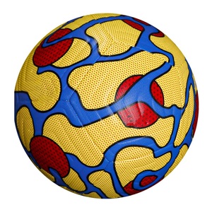 Custom OEM Wholesale Leather Soccer Ball Size 5 Training Football Genuine PVC Leather Soccer Balls for <b>Outdoor</b> Professional - Product Image 4