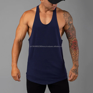 Direct Sales Factory Tank <b>Top</b> <b>Men</b> Multi-Color Comfortable Wear <b>Men'S</b> Sports Tank <b>Top</b> Cotton Elastane <b>Men</b> Clothes Manufacturer - Product Image 5