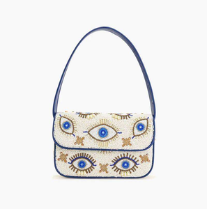 Sacs à bandoulière légers perlés pour l'été et sacs à main Staud d'Inde brodés, sac à main personnalisé avec design en perles de rocaille - Product Image 2