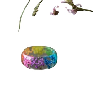 Lightweight Multicolor Exaggerated Dazzling Square <b>Acrylic</b> Bracelet Wide Irregular Resin <b>Jewelry</b> Bangle Fashion Accessory - Product Image 5