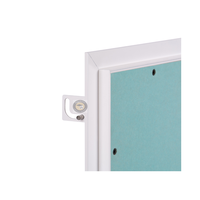 Porte d'accès manuelle pour mur et plafond en plâtre, porte d'inspection dissimulée à ouverture facile pour l'accès aux installations sanitaires et de climatisation
