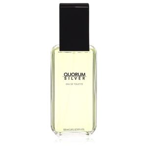 Quorum Silver par Eau de Toilette Spray Parfum pour homme non emballé avec parfum - Product Image 1