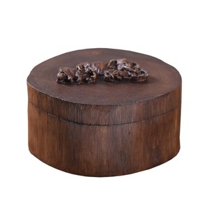 Caja de Madera de Teca Hecha a Mano para Cuentas de Oración |   Diseño Art Deco en Madera de Caoba |   Venta al por mayor - Product Image 1
