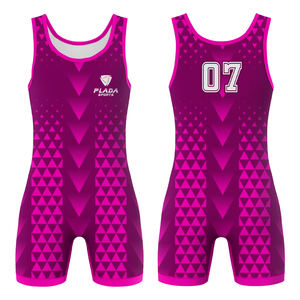 Ropa deportiva de lucha libre, conjunto de competición Plada Sports, proveedor de uniformes deportivos de lucha libre, equipo de fitness para lucha libre - Product Image 5